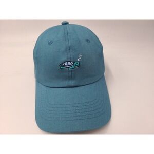 Follow Your Legend Turtle Strapback Adjustable Hat Cap Cotton Dad Men Women Blue